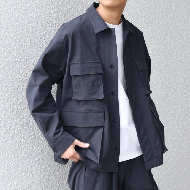 シップス エニィ（SHIPS any）/SHIPS any: コットン/ナイロン ワッシャー BDU シャツ ジャケット (セットアップ対応_17