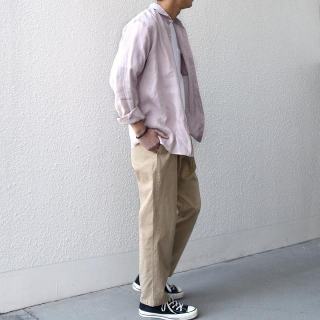 シップス エニィ（SHIPS any）/SHIPS any:〈洗濯機可能〉ピュアリネン レギュラーカラー シャツ 26SS◇_16