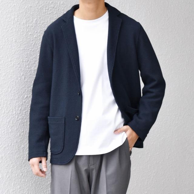 シップス エニィ（SHIPS any）/SHIPS any:〈洗濯機可能〉TEXBRID(R) リネン混 タックハニカム ニッティング ジャ