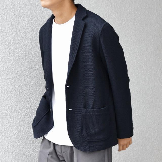 シップス エニィ（SHIPS any）/SHIPS any:〈洗濯機可能〉TEXBRID(R) リネン混 タックハニカム ニッティング ジャ_10
