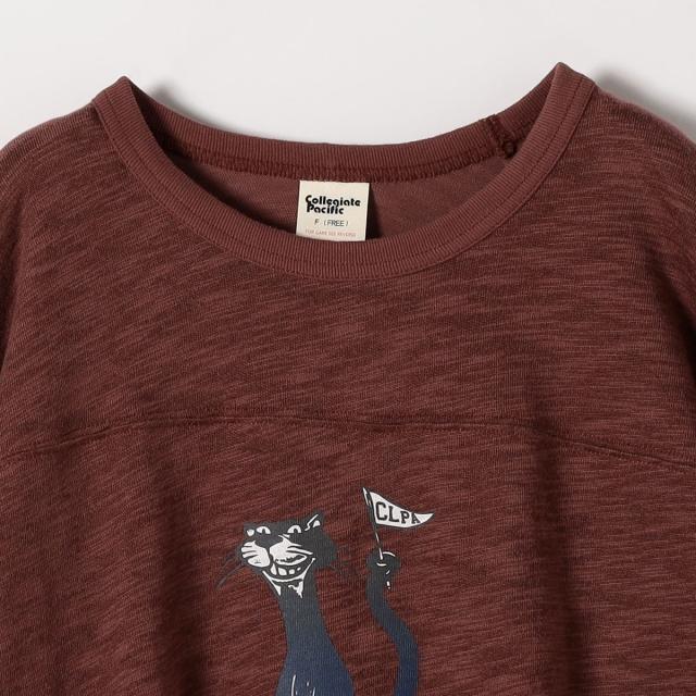 シップス エニィ（SHIPS any）/Collegiate Pacific:〈洗濯機可能〉クロップド フットボール TEE_3