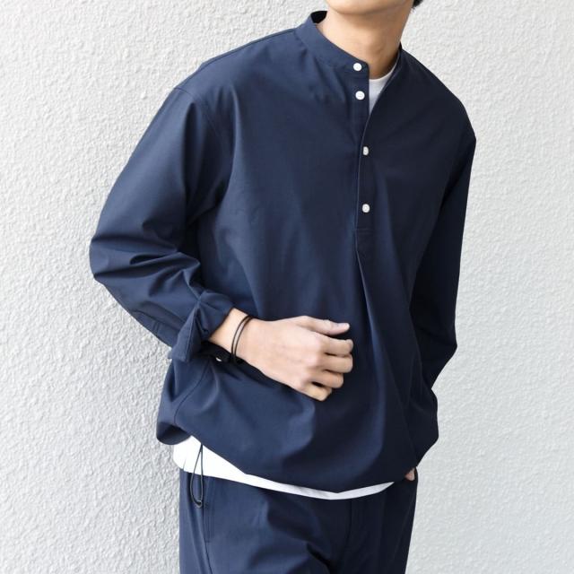 シップス エニィ（SHIPS any）/SHIPS any:〈吸水速乾〉Rapidry バンドスキッパー スピンドル プルオーバー シャツ(_3