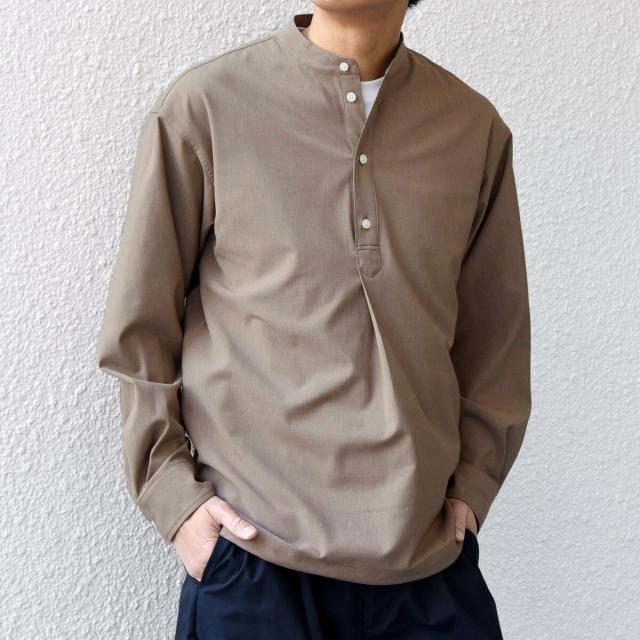 シップス エニィ（SHIPS any）/SHIPS any:〈吸水速乾〉Rapidry バンドスキッパー スピンドル プルオーバー シャツ(_18