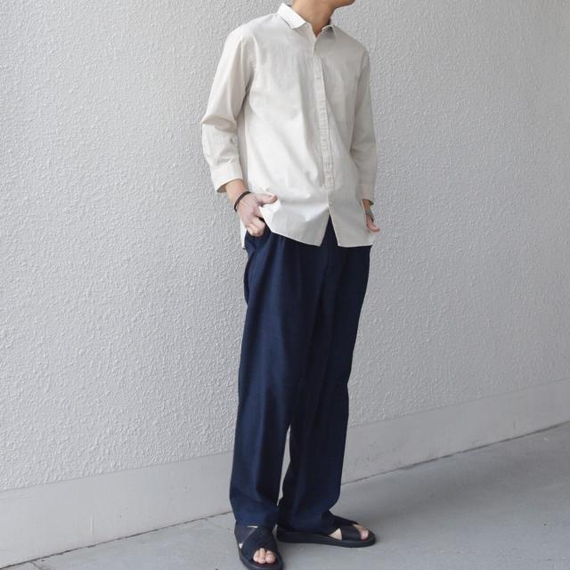 シップス エニィ（SHIPS any）/SHIPS any:〈洗濯機可能〉コットン/リネン 7分袖 ポケット レギュラー シャツ 26SS◆_6