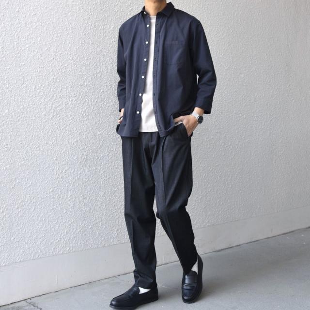 シップス エニィ（SHIPS any）/SHIPS any:〈洗濯機可能〉コットン/リネン 7分袖 ポケット レギュラー シャツ 26SS◆_10