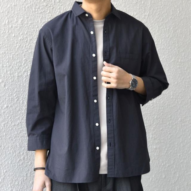 シップス エニィ（SHIPS any）/SHIPS any:〈洗濯機可能〉コットン/リネン 7分袖 ポケット レギュラー シャツ 26SS◆_12