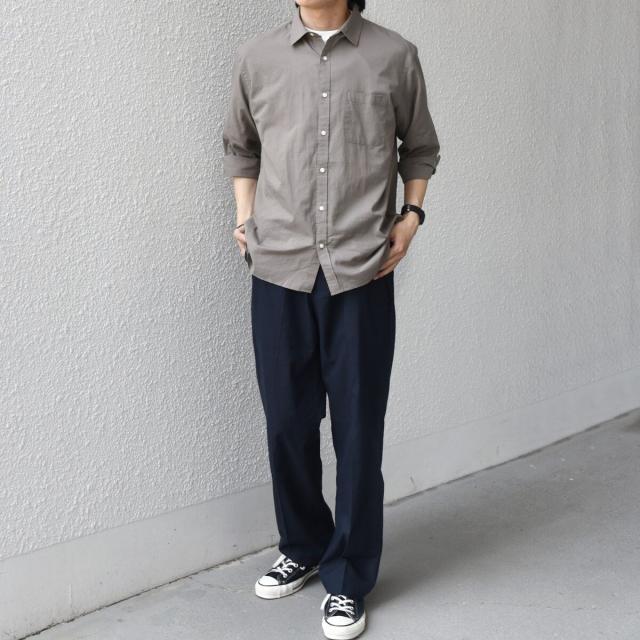 シップス エニィ（SHIPS any）/SHIPS any:〈洗濯機可能〉コットン/リネン 7分袖 ポケット レギュラー シャツ 26SS◆_15