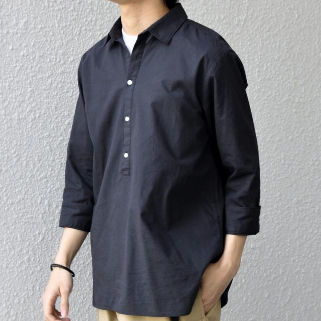 シップス エニィ（SHIPS any）/SHIPS any:〈洗濯機可能〉コットン/リネン 7分袖 スキッパー プルオーバー シャツ 26S_2