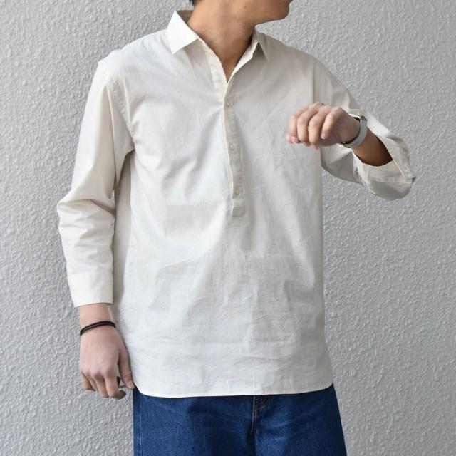 シップス エニィ（SHIPS any）/SHIPS any:〈洗濯機可能〉コットン/リネン 7分袖 スキッパー プルオーバー シャツ 26S_7