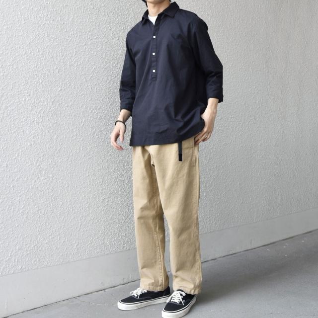シップス エニィ（SHIPS any）/SHIPS any:〈洗濯機可能〉コットン/リネン 7分袖 スキッパー プルオーバー シャツ 26S_10
