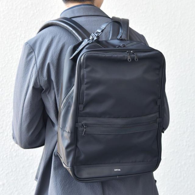シップス エニィ（SHIPS any）/SHIPS any:〈軽量〉ビジネス コンビ スクエア バックパック◇_4