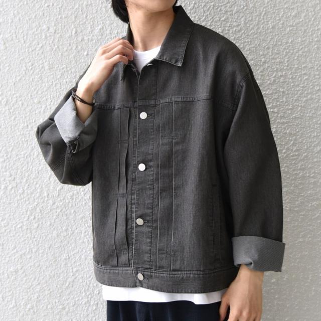 シップス エニィ（SHIPS any）/SHIPS any: ライト メッシュ デニム リラックス ジャケット(セットアップ対応)◇_1