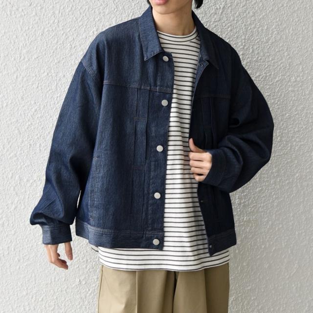 シップス エニィ（SHIPS any）/SHIPS any: ライト メッシュ デニム リラックス ジャケット(セットアップ対応)◇_15