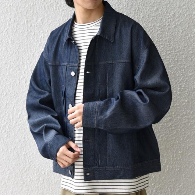 シップス エニィ（SHIPS any）/SHIPS any: ライト メッシュ デニム リラックス ジャケット(セットアップ対応)◇_16