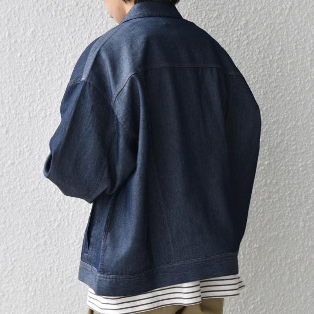 シップス エニィ（SHIPS any）/SHIPS any: ライト メッシュ デニム リラックス ジャケット(セットアップ対応)◇_17