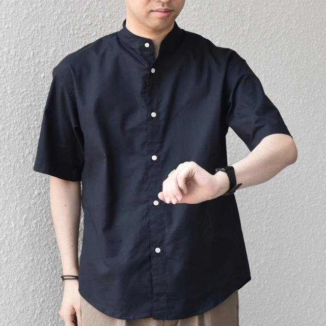 シップス エニィ（SHIPS any）/【WEB限定】SHIPS any:〈接触冷感・ストレッチ・遮熱等〉ハイブリッドリネン バンドカラー_4