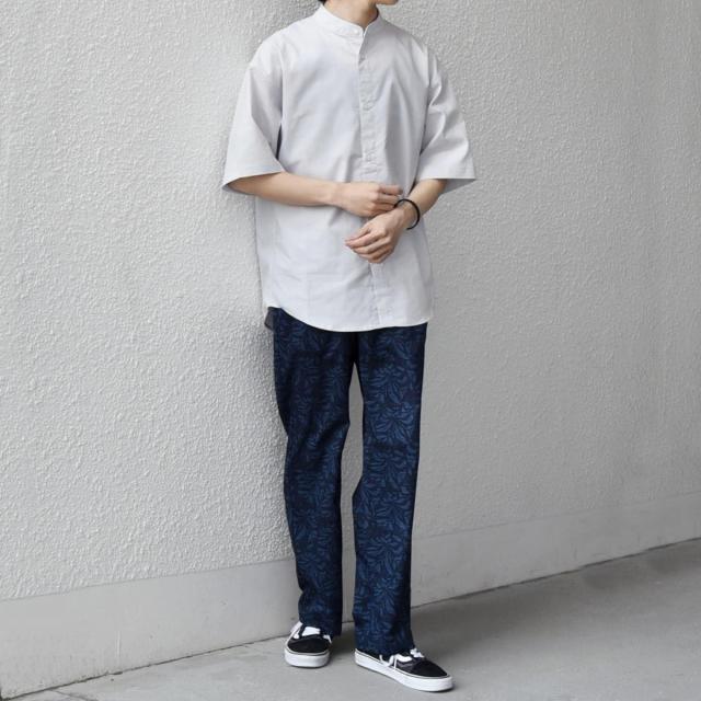 シップス エニィ（SHIPS any）/【WEB限定】SHIPS any:〈接触冷感・ストレッチ・遮熱等〉ハイブリッドリネン バンドカラー_5