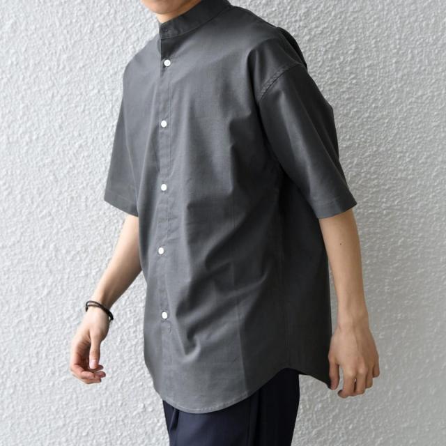 シップス エニィ（SHIPS any）/【WEB限定】SHIPS any:〈接触冷感・ストレッチ・遮熱等〉ハイブリッドリネン バンドカラー_12