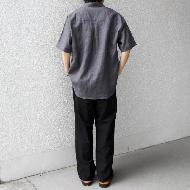 シップス エニィ（SHIPS any）/SHIPS any:〈洗濯機可能〉NOVELTEX リネン レギュラーカラー シャツ◇_4