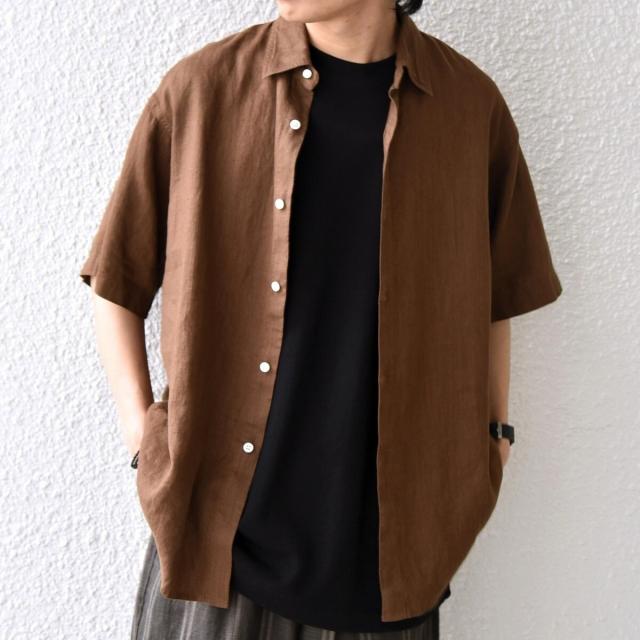 シップス エニィ（SHIPS any）/SHIPS any:〈洗濯機可能〉NOVELTEX リネン レギュラーカラー シャツ◇_17