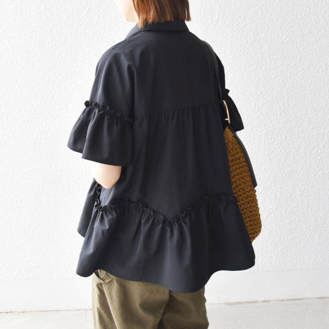 シップス エニィ（SHIPS any）/SHIPS any:〈防しわ/接触冷感/洗濯機可能〉ファンクション ティアード シャツ ブラウス_19