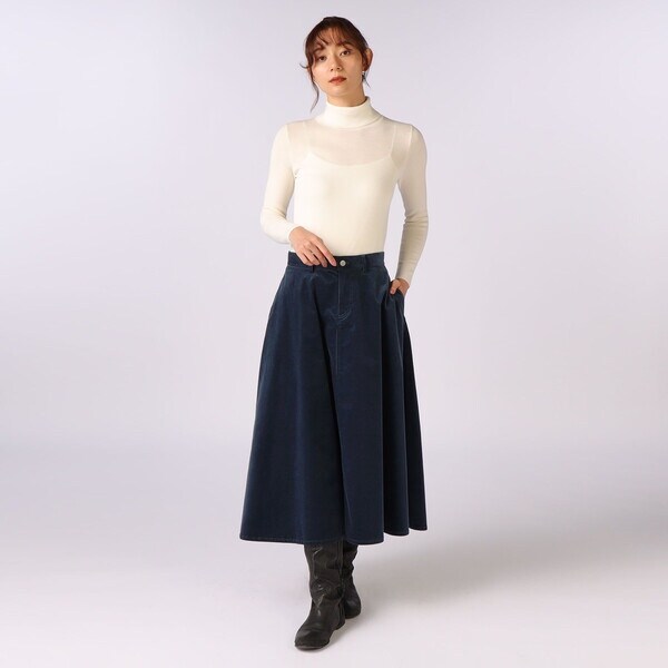 スキャパ（SCAPA）/ノートルコーデュロイスカート