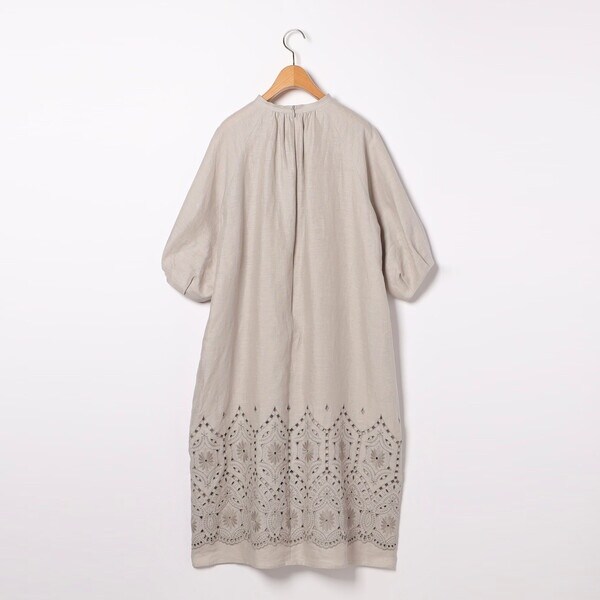 スキャパ/リネンエンブロイダリーワンピース ワンピース