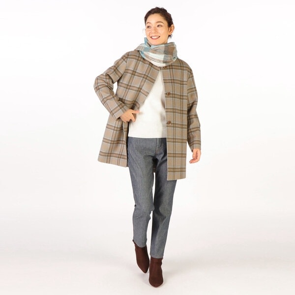 スキャパ（SCAPA）/トラディショナルチェックコート