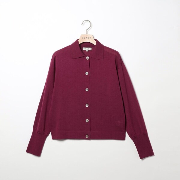 スキャパ（SCAPA）/ブラッキーニットカーディガン スキャパ（SCAPA）/ブラッキーニットカーディガン