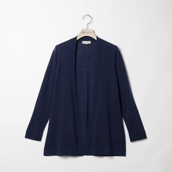 スキャパ（SCAPA）/カシウールニットロングカーディガン