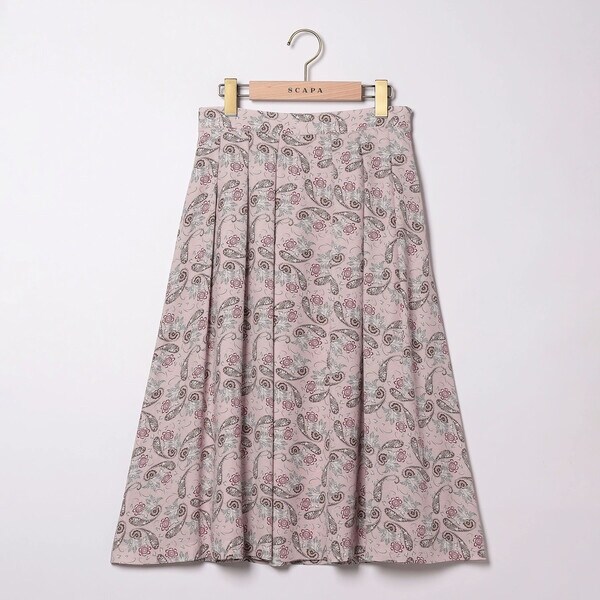 スキャパ（SCAPA）/【ＷＥＢ限定】サラサフラワープリントスカートの通販は 22,484円