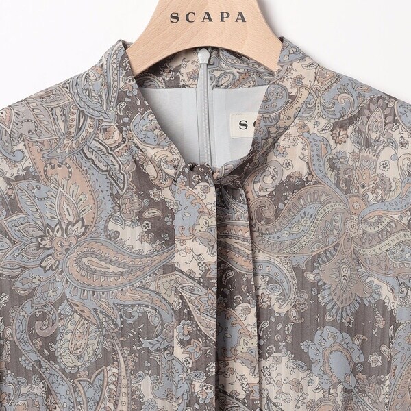スキャパ（SCAPA）/サラサペーズリーワンピース_5