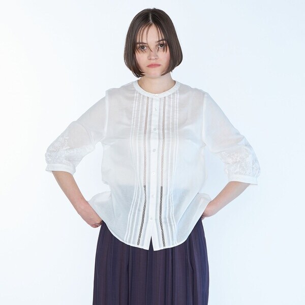 38 レディースファッション クリアコットンワンピース／スキャパ（SCAPA）