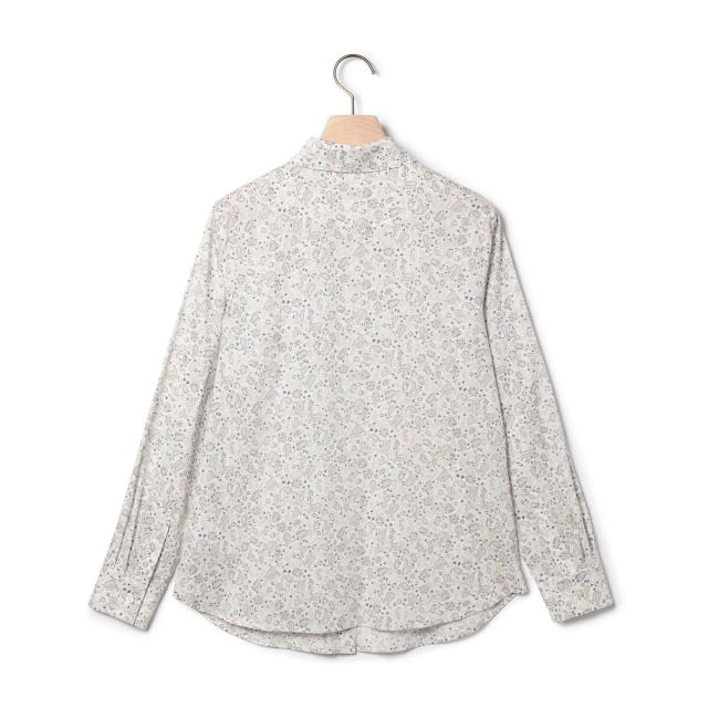 スキャパ（SCAPA）/サラサリーフプリントシャツカラーブラウス