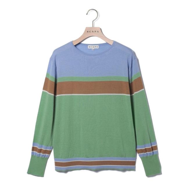 スキャパ（SCAPA）/カシウールボーダーニット