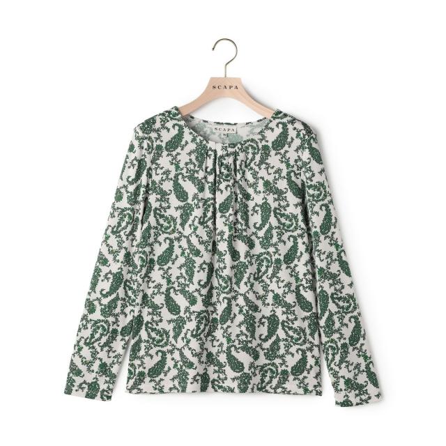 スキャパ（SCAPA）/プティットフルールクルーネックカットソー