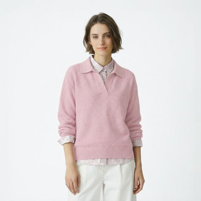 【NEW】スキャパ(SCAPA)/ミックスコットンニット