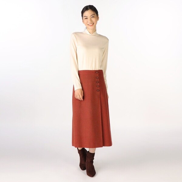 キース（KEITH）/クリアウォッシャブルハイネックカットソーの通販はau