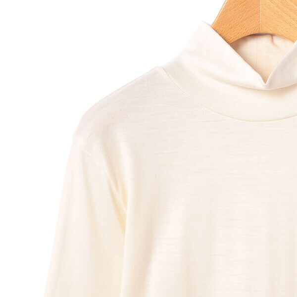 キース（KEITH）/クリアウォッシャブルハイネックカットソー カットソー