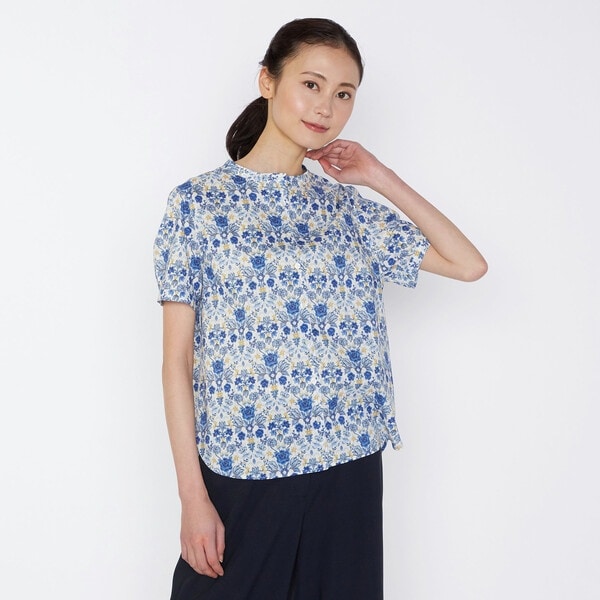 キース（KEITH）/【Lサイズ】ＬＩＢＥＲＴＹプリント　Ｌｉｌｙ　Ａｎｎａｂｅｌブラウス