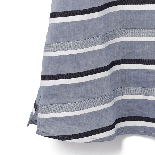 キース（KEITH）/【Lサイズ】ドビーボーダーブラウス