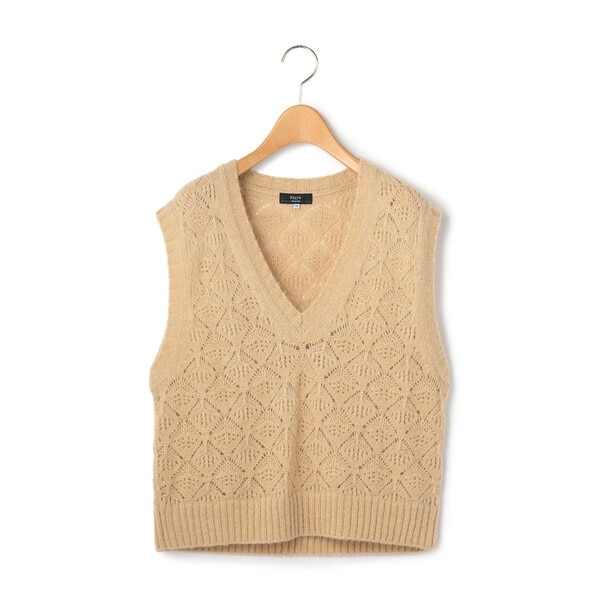 キース（KEITH）/【Lサイズ】クラフトニットベストの通販は