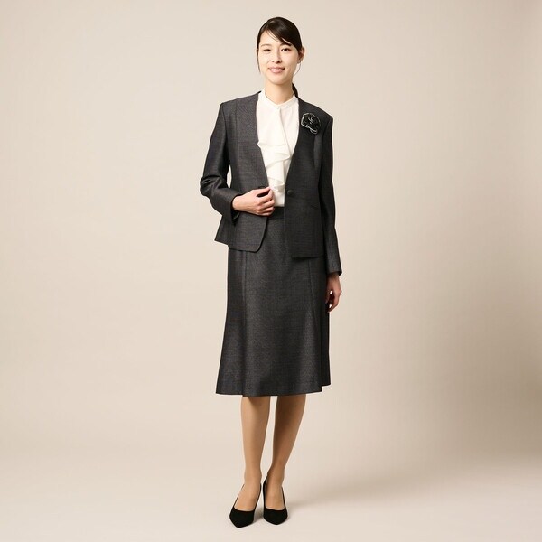 キース（KEITH）/【Lサイズ】ストレッチシフォンブラウス_2