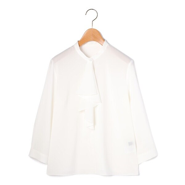 キース（KEITH）/【Lサイズ】ストレッチシフォンブラウス_6