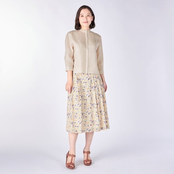 KEITH Lサイズ / キースエルサイズ 【Lサイズ】スクエアドットブラウス