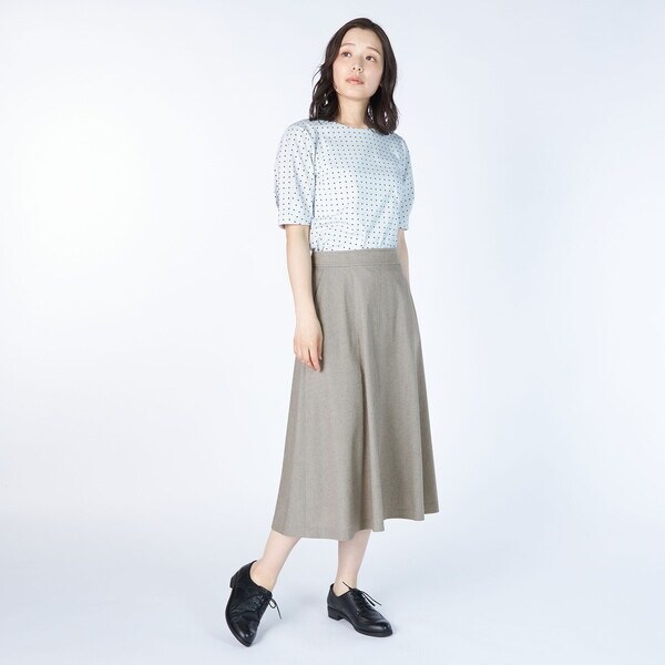 KEITH / キース バーズアイスカート KEITH(キース) KEITH 夏 ミディ