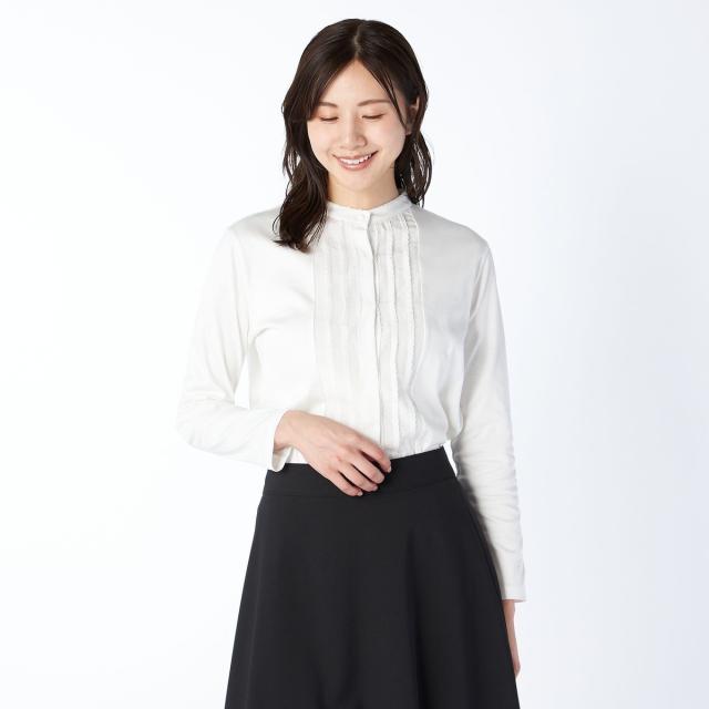 キース（KEITH）/【Lサイズ】60/−スムースカットソースタンドカラー