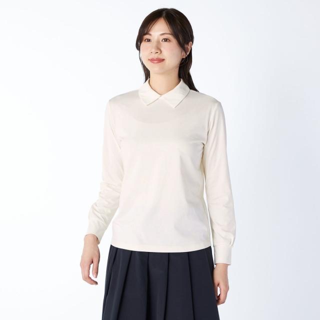 キース（KEITH）/【Lサイズ】コットン天竺カットソーステンカラー