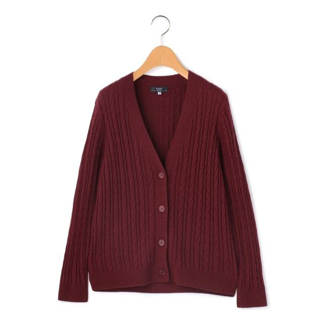 キース（KEITH）/【Lサイズ】ケーブルニットカーディガン
