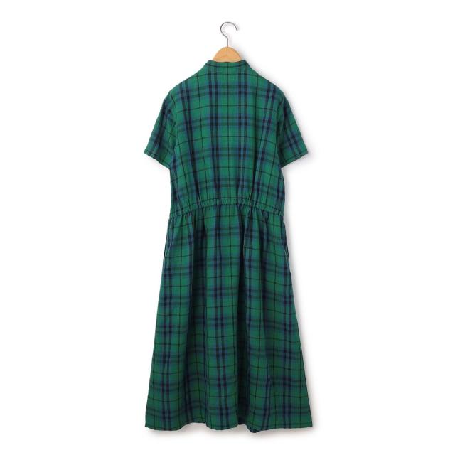 【NEW】キース（KEITH）/【Lサイズ】リネンキースチェックワンピース_6